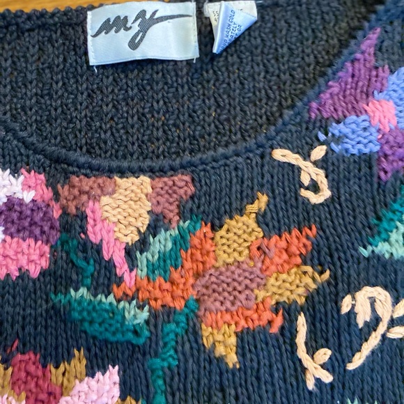 VTG Floral sweater - Picture 11 of 12